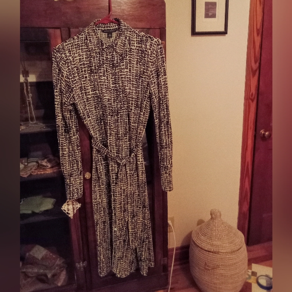 Banana Republic button-through shirt dress